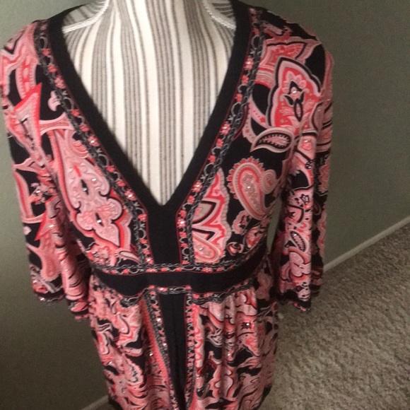 INC bling dress, boho - Picture 5 of 6